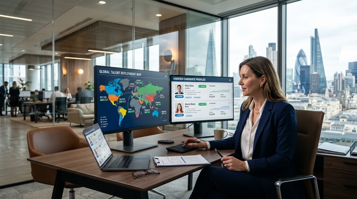 Recruiter Managing Global Talent Deployment Operations